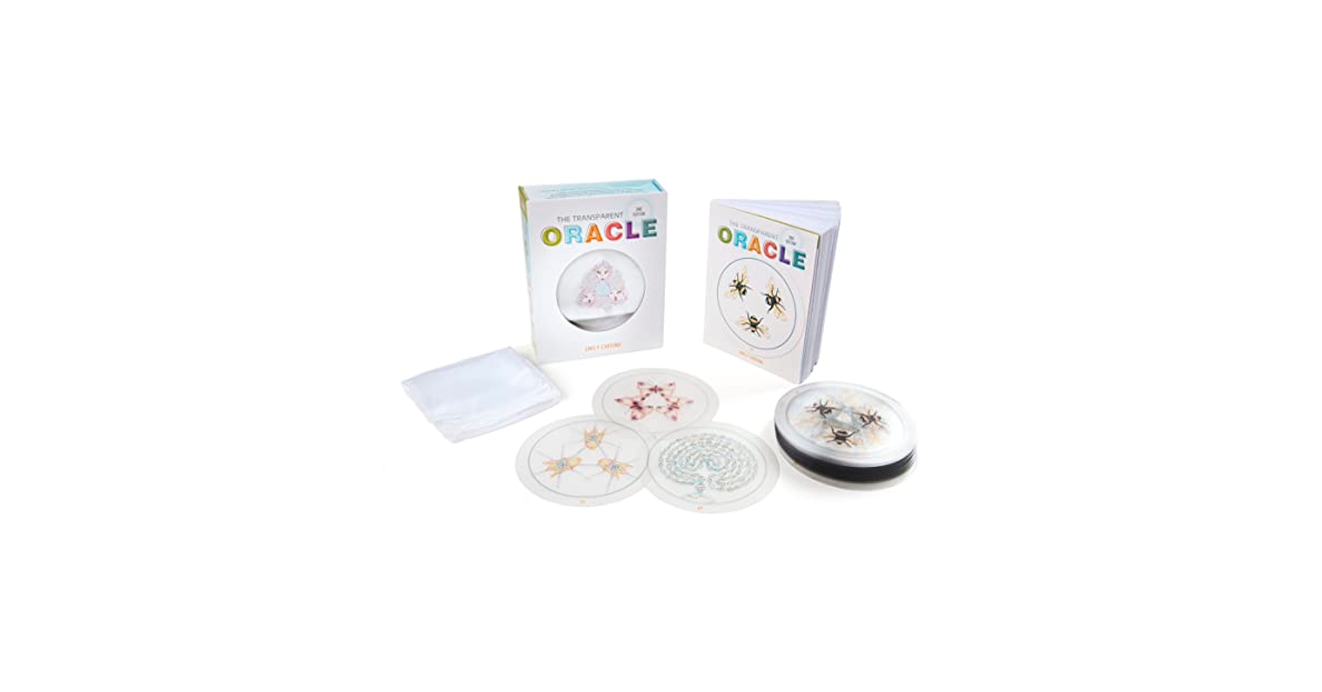 【正規品】革新的✨透明なクリアオラクル✨Transparent Oracle Transparent Oracle: (Oracle Kit Box Set with 77 Cards and
